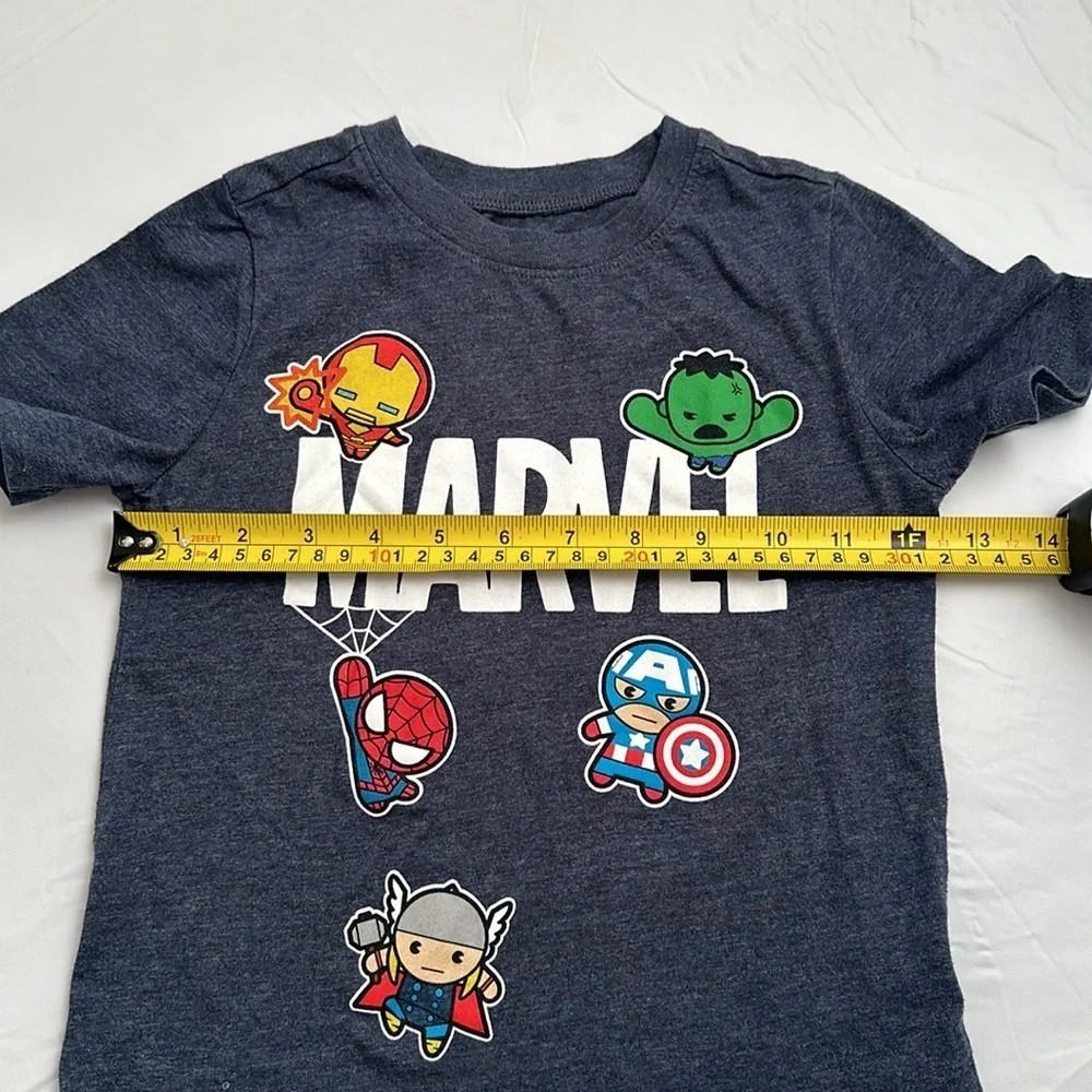 Old Navy Marvel multicolor character short sleeve crew neck t-shirt